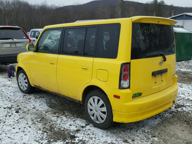 JTLKT334454017274 - 2005 TOYOTA SCION XB 黄色 照片 3