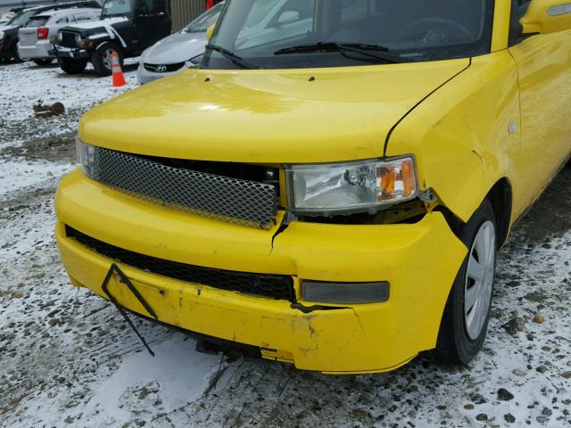 JTLKT334454017274 - 2005 TOYOTA SCION XB 黄色 照片 9
