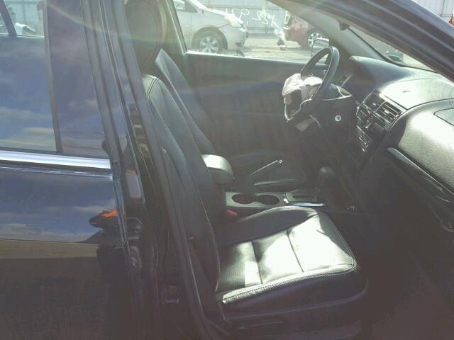 3FAHP08127R218548 - 2007 FORD FUSION SEL BLACK photo 5