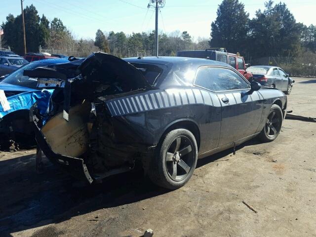 2B3CJ4DG5BH510868 - 2011 DODGE CHALLENGER BLACK photo 4