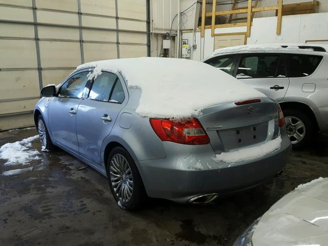 JS2RF9A37B6110830 - 2011 SUZUKI KIZASHI SE SILVER photo 3