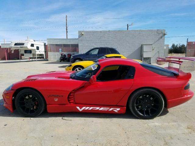 1B3ER69E0YV605469 - 2000 DODGE VIPER GTS RED photo 9