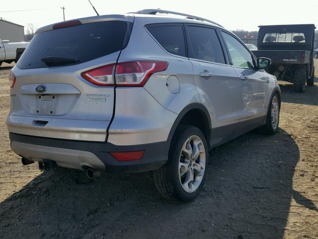 1FMCU0J94DUB95478 - 2013 FORD ESCAPE TIT SILVER photo 4