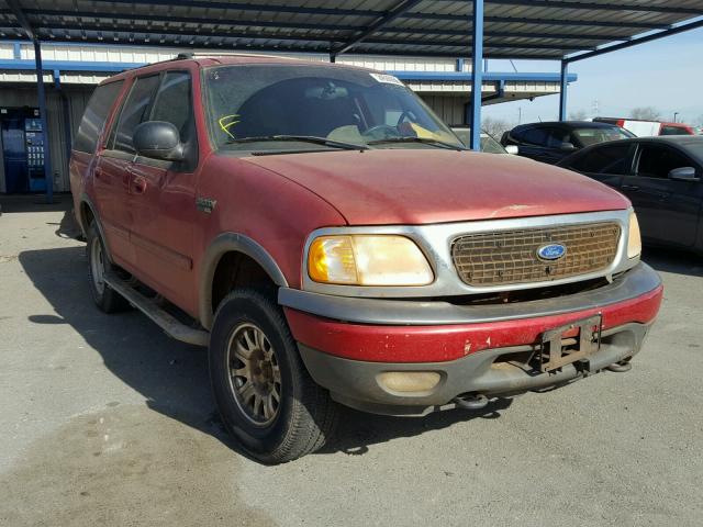 1FMPU16L51LA90266 - 2001 FORD EXPEDITION RED photo 1