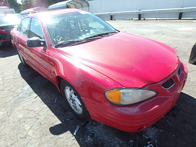 1G2NF52TX1M658206 - 2001 PONTIAC GRAND AM S წითელი ფოტო 1