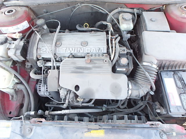 1G2NF52TX1M658206 - 2001 PONTIAC GRAND AM S წითელი ფოტო 7