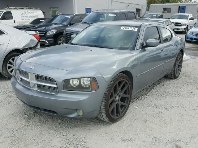 2B3KA53H26H175151 - 2006 DODGE CHARGER R/ SILVER photo 2