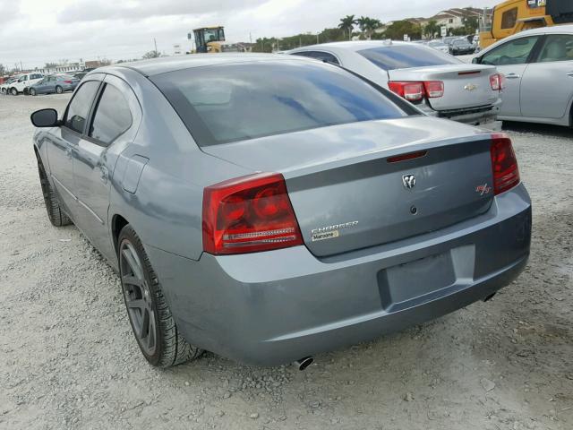 2B3KA53H26H175151 - 2006 DODGE CHARGER R/ SILVER photo 3