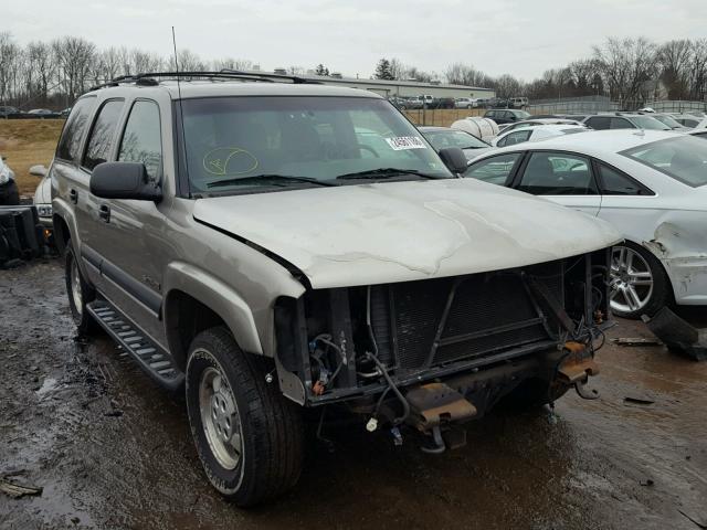 1GNEK13V22J163203 - 2002 CHEVROLET TAHOE K150 BEIGE photo 1