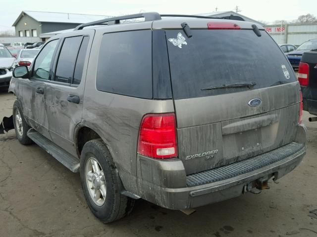 1FMZU73K44UC01878 - 2004 FORD EXPLORER X BEIGE photo 3