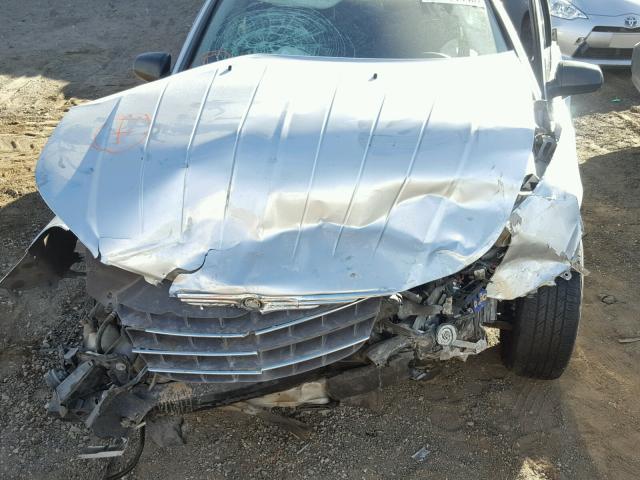 1C3LC46R17N676752 - 2007 CHRYSLER SEBRING SILVER photo 7