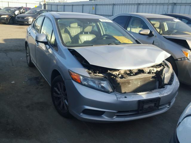19XFB2F94CE301890 - 2012 HONDA CIVIC EXL Gümüş foto 1