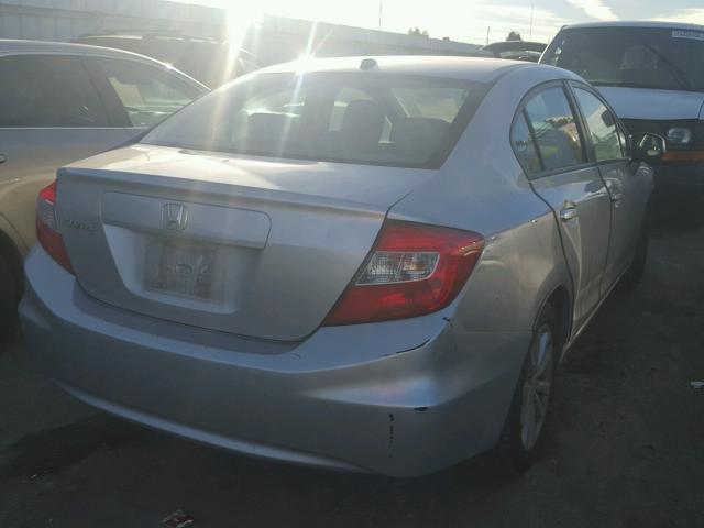 19XFB2F94CE301890 - 2012 HONDA CIVIC EXL Gümüş foto 4