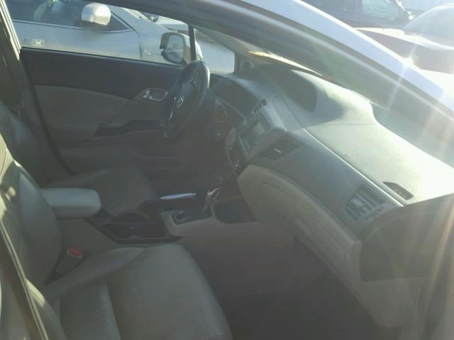 19XFB2F94CE301890 - 2012 HONDA CIVIC EXL Gümüş foto 5