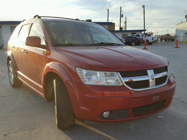 3D4PG6FV7AT184814 - 2010 DODGE JOURNEY R/ RED photo 1