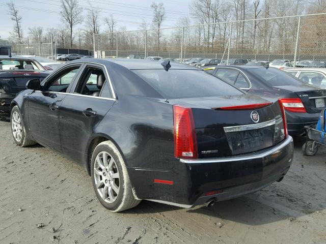 1G6DV57V690108589 - 2009 CADILLAC CTS HI FEA BLACK photo 3