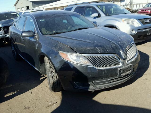 1LNHL9EK9DG616555 - 2013 LINCOLN MKS BLACK photo 1