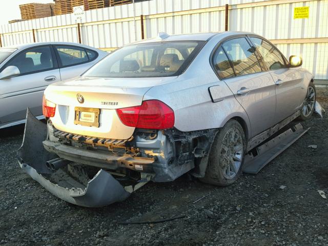 WBAPH57529NL78243 - 2009 BMW 328 I SULE SILVER photo 4