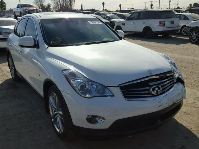 JN1BJ0HP8FM730752 - 2015 INFINITI QX50 WHITE photo 1