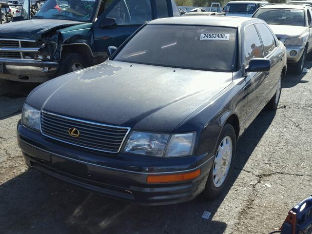 JT8UF22E2S0018506 - 1995 LEXUS LS 400 BLUE photo 2