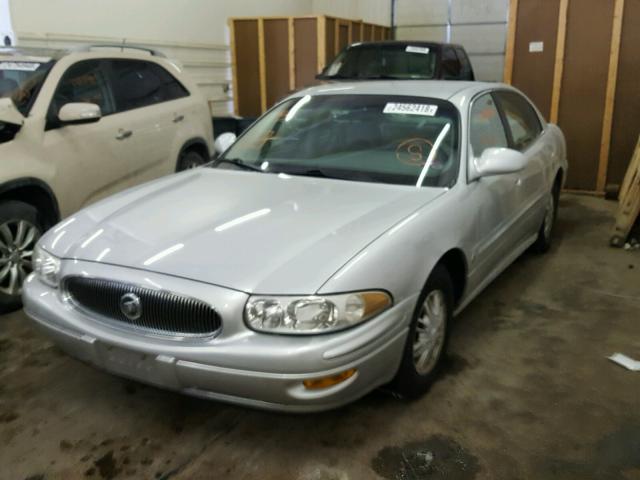 1G4HP54K024135736 - 2002 BUICK LESABRE CU SILVER photo 2