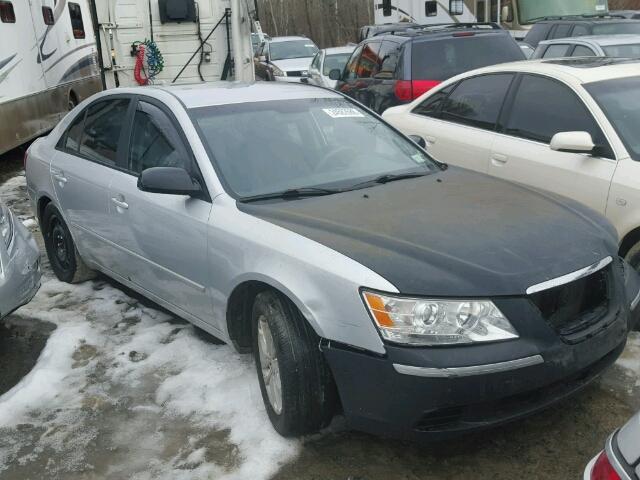 5NPET46C99H416649 - 2009 HYUNDAI SONATA GLS SILVER photo 1