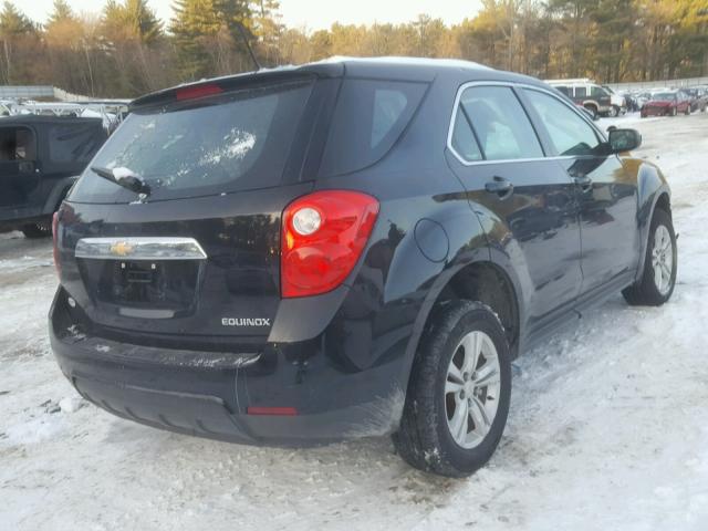 2GNALBEKXD6298787 - 2013 CHEVROLET EQUINOX LS BLACK photo 4