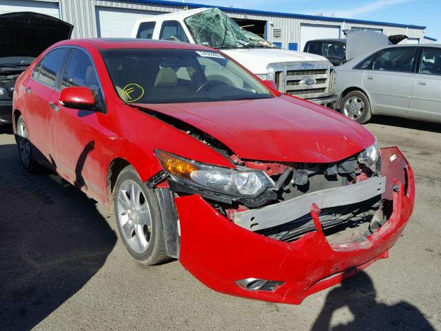 JH4CU2F49DC006812 - 2013 ACURA TSX RED photo 1