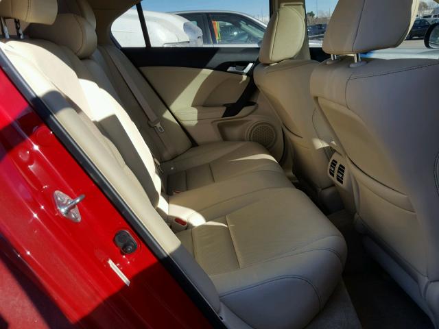 JH4CU2F49DC006812 - 2013 ACURA TSX RED photo 6