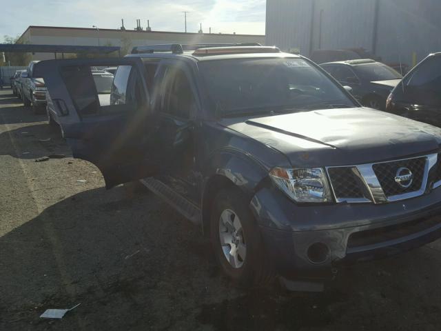 5N1AR18U77C639083 - 2007 NISSAN PATHFINDER BLUE photo 1