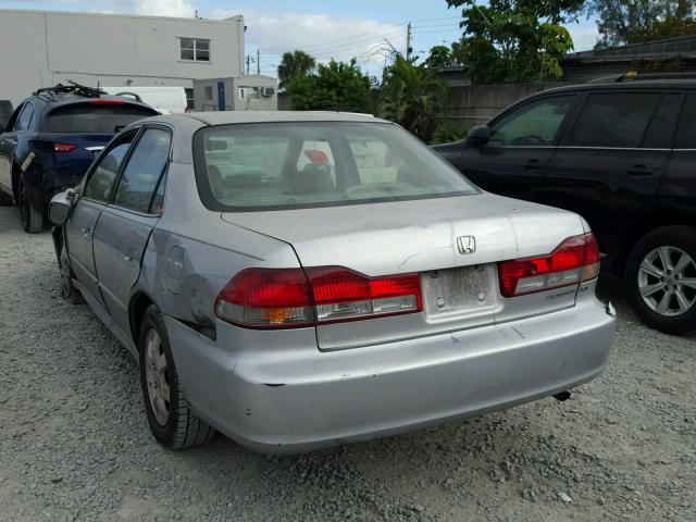 JHMCG566X1C020773 - 2001 HONDA ACCORD EX SILVER photo 3