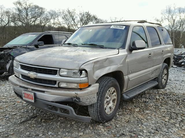 1GNEC13T3YJ134118 - 2000 CHEVROLET TAHOE C150 GOLD photo 2