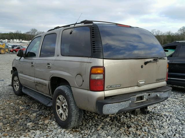 1GNEC13T3YJ134118 - 2000 CHEVROLET TAHOE C150 GOLD photo 3