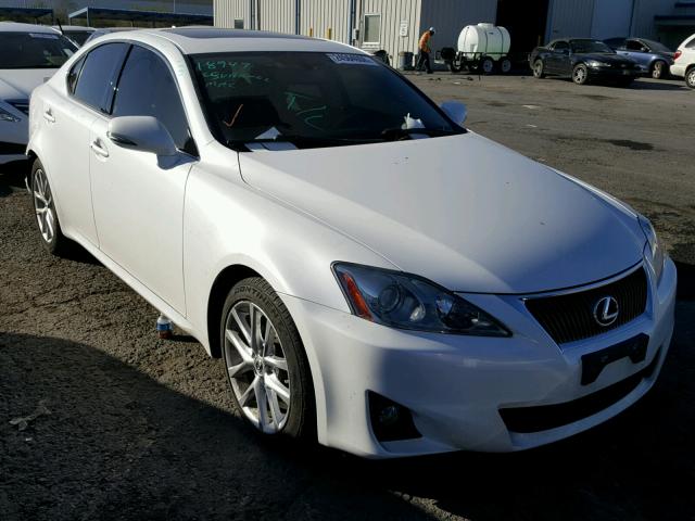 JTHBF5C2XB5153653 - 2011 LEXUS IS 250 WHITE photo 1