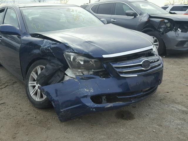 4T1BK36B77U241937 - 2007 TOYOTA AVALON XL BLUE photo 9