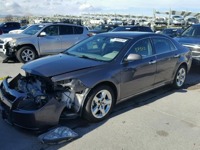 1G1ZC5E05A4127317 - 2010 CHEVROLET MALIBU 1LT 灰色 照片 2