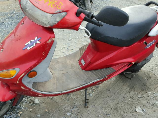 RFBSCAAS7YB100931 - 2000 KYMCO USA INC ZX50 RED photo 9