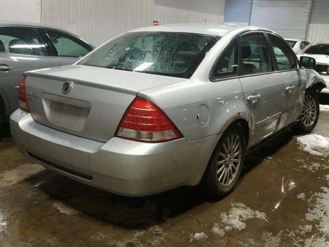 1MEFM42165G621610 - 2005 MERCURY MONTEGO PR 银色 照片 4