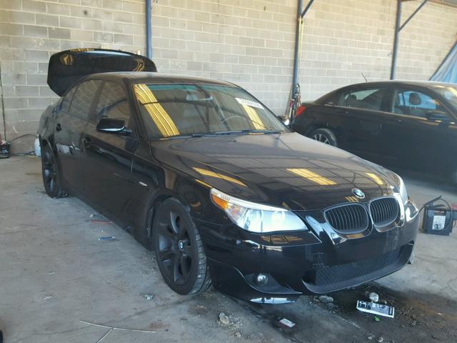 WBANB53517CP08896 - 2007 BMW 550 I BLACK photo 1