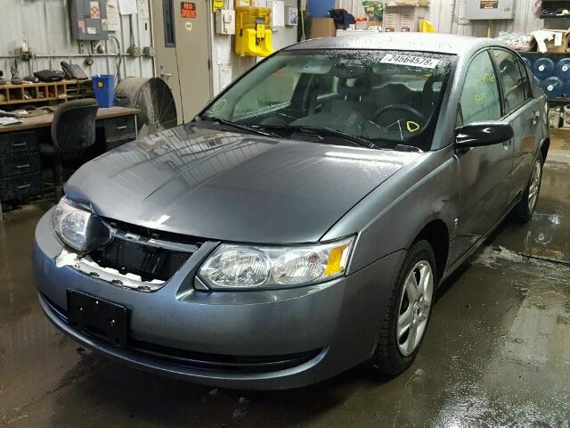 1G8AZ55F96Z140602 - 2006 SATURN ION LEVEL ნაცრისფერი ფოტო 2