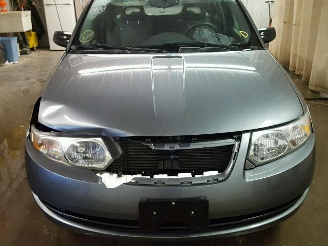 1G8AZ55F96Z140602 - 2006 SATURN ION LEVEL ნაცრისფერი ფოტო 9