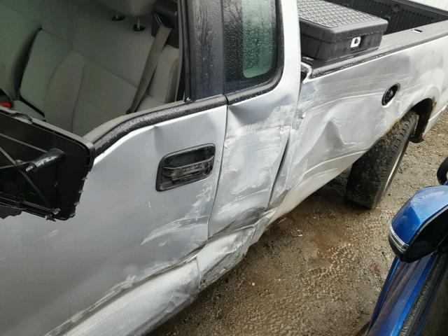 1FTRF14W67KD39564 - 2007 FORD F150 SILVER photo 9