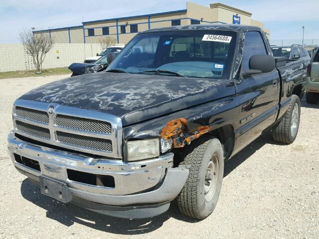 1B7HC16X4XS274188 - 1999 DODGE RAM 1500 BLACK photo 2