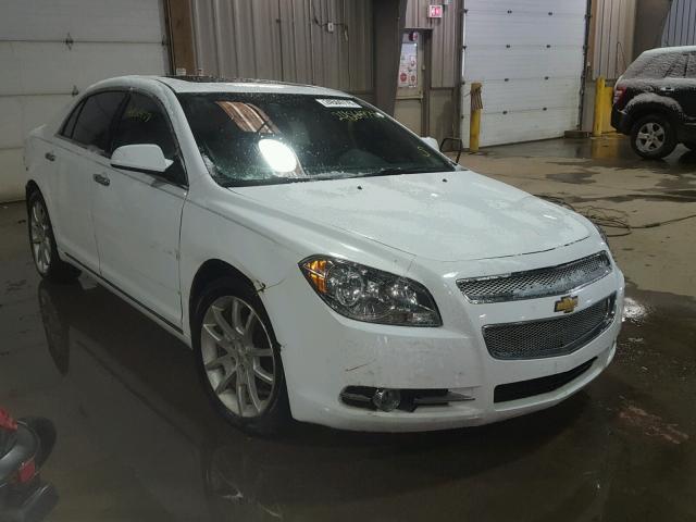 1G1ZE5E00AF143388 - 2010 CHEVROLET MALIBU LTZ WHITE photo 1