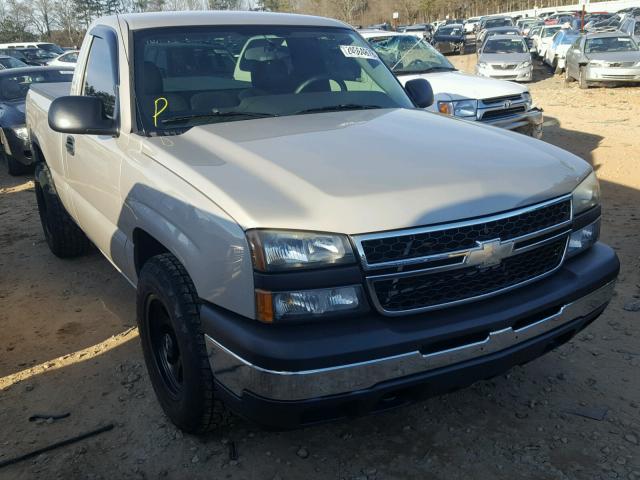 1GCEC14X77Z189908 - 2007 CHEVROLET SILVERADO TAN photo 1