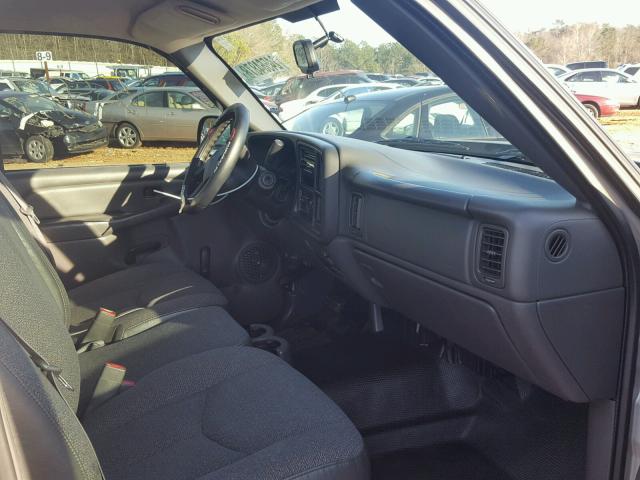 1GCEC14X77Z189908 - 2007 CHEVROLET SILVERADO TAN photo 5