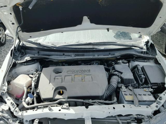 JTNKARJE7HJ541133 - 2017 TOYOTA COROLLA IM WHITE photo 7