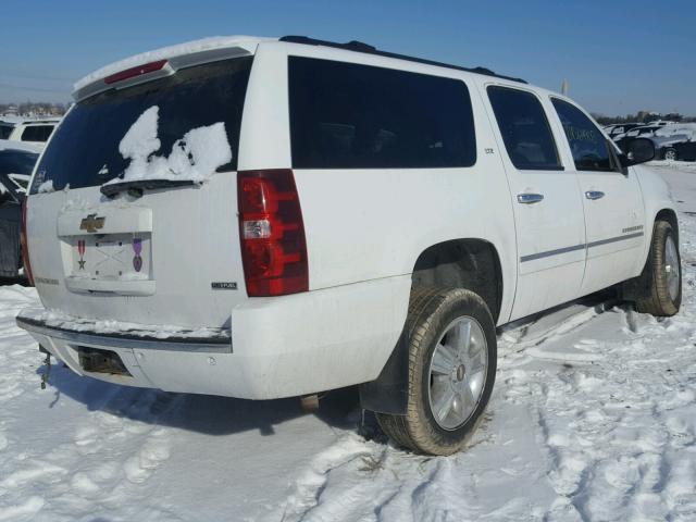 1GNFK36399R197290 - 2009 CHEVROLET SUBURBAN K WHITE photo 4