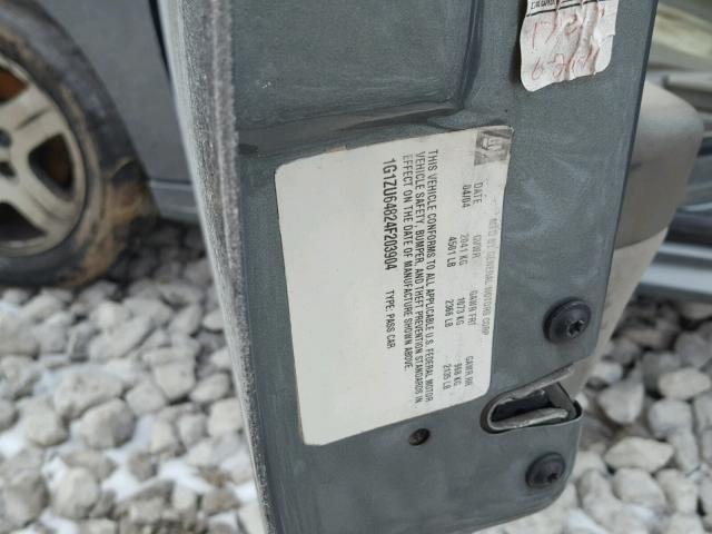 1G1ZU64834F237723 - 2004 CHEVROLET MALIBU MAX 蓝色 照片 10