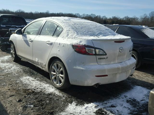 JM1BL1S61A1228950 - 2010 MAZDA 3 S WHITE photo 3